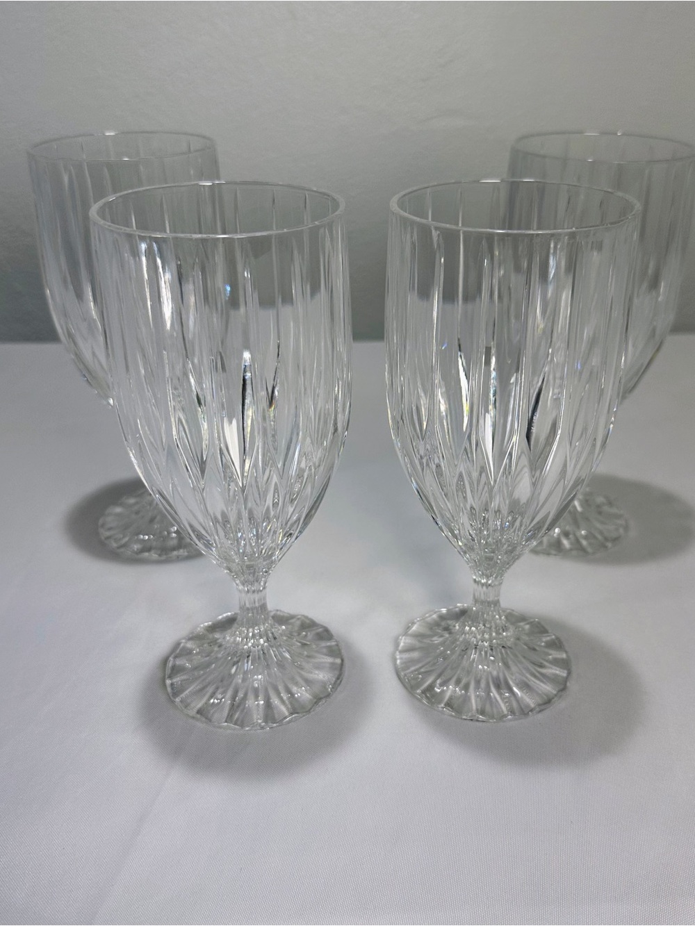 Vintage Mikasa "Park Lane" Crystal Goblets
